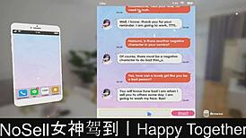 Happy together in our dating game series