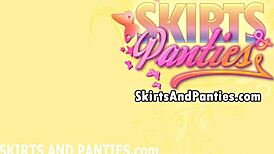 i want to show you my cute little cotton panties, they're so soft and teasing