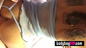 A THAI LADYBOY TEEN 18+ SLUT GETS HIRED FOR AN ALL NIGHTER. POV blowjob and rough bareback action.