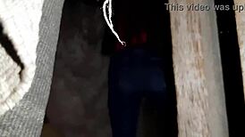 I Caught And Watched A Stranger In An Abandoned Place Masturbate In Jeans - Girls Fly Orgasm