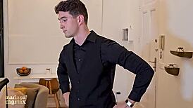 A BARCELONA IMMIGRATION AGENT TRADES A DEPORTATION FOR SEX - MARIANA MARTIX AND JIMMY BUD