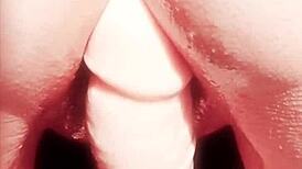 Mature cougar teases viewers with wet pussy spreading