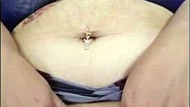 chubby swallows all her milk