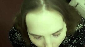 She sucks off the first guy she meets at a nightclub