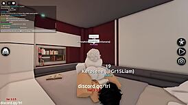 I got fucked and creampied by a horny guy in roblox game