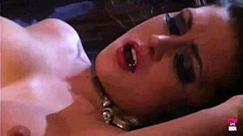 Sexy Babe With Big Fake Tits Gets Banged On Bed!