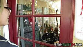 babysitter jizzes on the old perv's face 😈