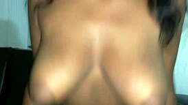 i followed my friend to see her in sexy pajamas, then he fucked her wet pussy right there