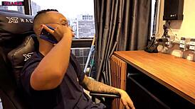 training my boyfriend to suck ricardo's big cock?