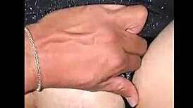 My mother-in-law squirts when I fuck her with huge cock at girlfriend's house 😈