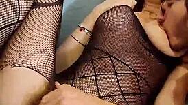 Touching this hairy pussy is always a pleasure, isn't it? Groping the beaver feels so good