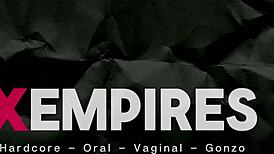 Hot brown babe lily starfire gets ass pummeled with facial cumshot