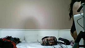 Maxine X intensely fucks her anus while vibing her clit.