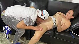 He rides me when mother leaves