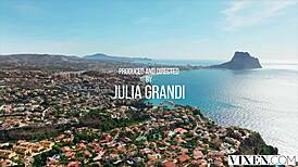 vixen spy bella spark seduces milan cheek in threesome