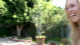 Wet Pussy Dripping During Passionate 3some Fucking With Clothes Ripped Off