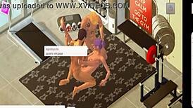 Yareel and Agustita in 3D Porn Trio