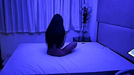 The teen adores sucking ass during casting.