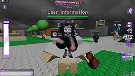 Enjoying Playtime with Two Girls on Roblox