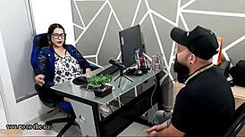 Doctor Examines Naked and Fucks for Job