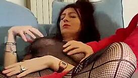 Touching this hairy pussy is always a pleasure, isn't it? Groping the beaver feels so good