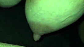 Milf gagging on my cock!