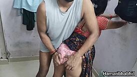 indian bhabhi getting hardcore fucked by boyfriend in hot saree