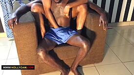 she's horny and wet, but feeling cold 😏