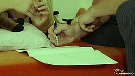 i fucked that non experienced horny blonde babysitter and she tasted my cum after