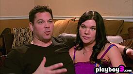 Chubby swinger couple enjoy group sex with other couples