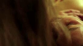 five lesbian couples reach orgasms through masturbation and fingering in compilation