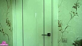 Slutty dress on the floor - brunette busty wants rough fucking