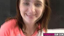 Bold Stepbrother and Stepsister Fuck as Stepmom Watches Secretly