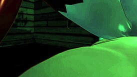 monster girl island prologue halloween especial en espa�ol mujer elfa satando una buena polla con su hermana neko y chica slimer me domina