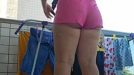 Guys stare at me on beach