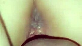 Skinny Colombian latina masturbates intensely.