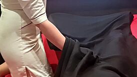 sexy nurse fucks a patient, blowjob, jerk off sex in first-person view with domination and roleplay