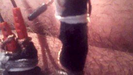 electro play with cock and penis in a private session