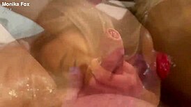 Master Was Humiliated Slave Monika Fox Pee Her All & Fucked Hard in Ass with Prolapse!