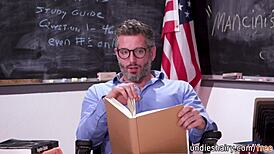 katie kush seduces teacher in classroom