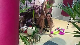 Stopped boxing to fuck milf