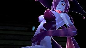 monster girl island prologue halloween especial en espa�ol mujer elfa satando una buena polla con su hermana neko y chica slimer me domina