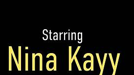 wet big booty oiled up nina kayy squirts while she masturbates. So horny!