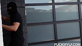 Busty housewife Phoenix Marie surprises with her reaction to a massive cock encounter