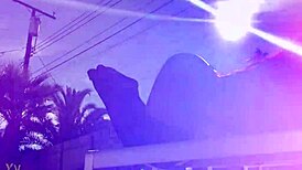 curvy seductive ms red x performs a teasing show