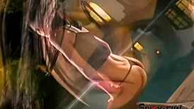 Amateur Latina Receives Facial In Vintage Video