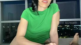 Fucked tinder guy on our first date, moaning and creampie