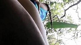 We Leave the Pool at the Ranch to Fuck Hidden in the Jungle