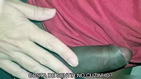 Cuckold husband invites best friend to breastfeed wife with big black cock.