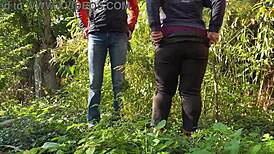 My stepmom craves her stepson's outdoor attention